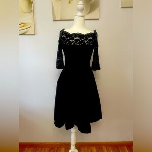Women black dress